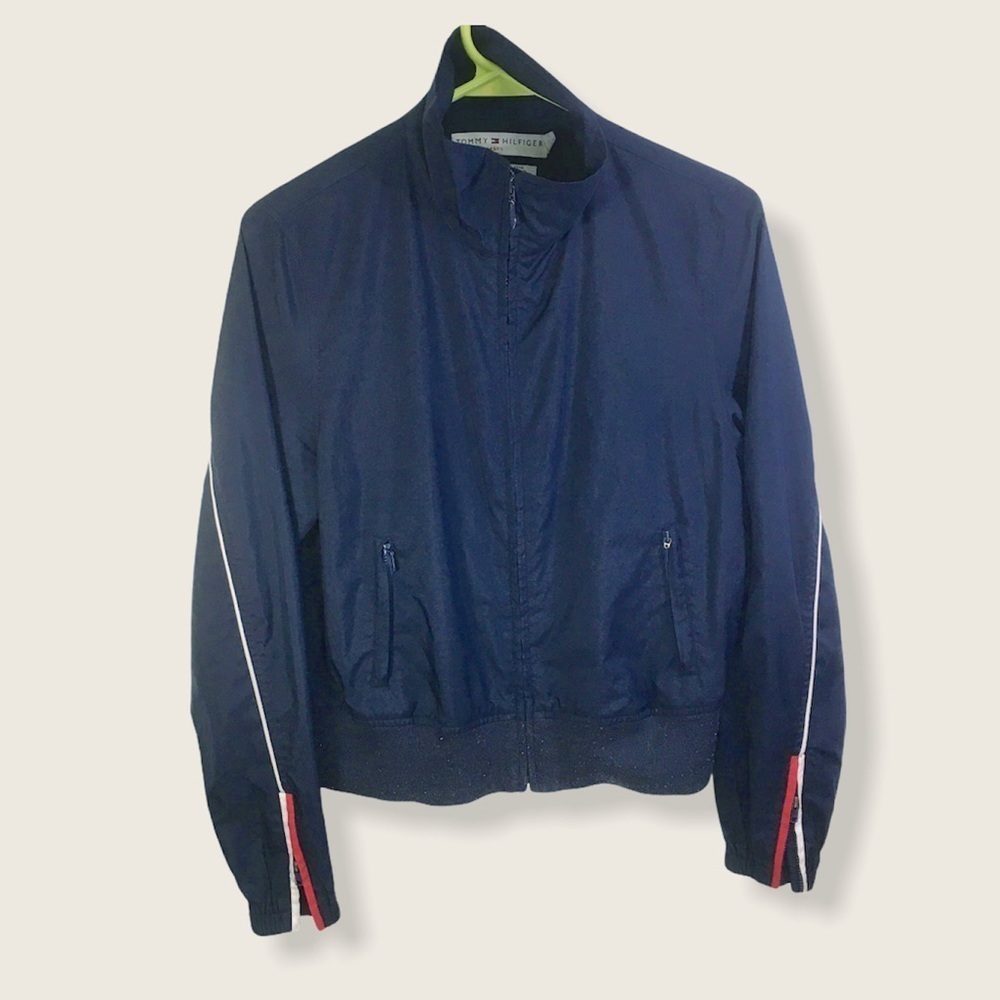 Tommy Hilfiger Jeans navy full zip windbreaker M